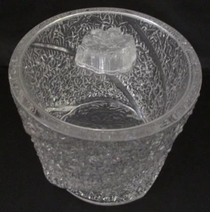 🐧 William Bounds Grainware Acryl Eisberg Eiskübel ✨ Lucite, groß, neuwertig - Bild 1 von 8