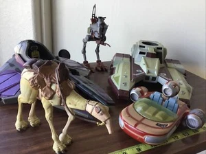 LOTTO 5 VEICOLI VINTAGE STAR WARS A21 - Foto 1 di 18
