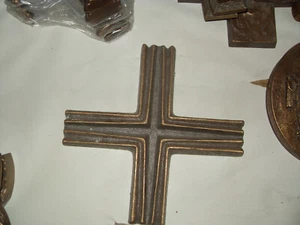 Bronze- Kreuz Höhe 27cm Breite 27cm - Bild 1 von 3