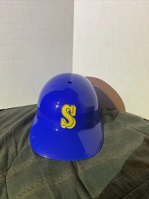 Casco de béisbol de plástico vintage Seattle Mariners TAMAÑO COMPLETO usado Foto 1 de 4