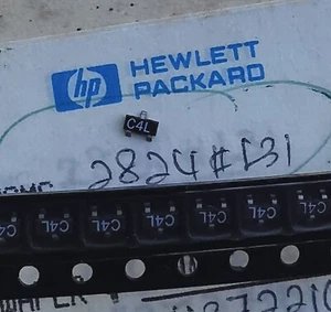 Diodo Schottky RF HP HSMS-2824 (x10) Rilevatore/Mixer Agilent/Avago Dual SOT-23 - Foto 1 di 2