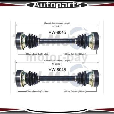 Eje trasero articulado CV para Volkswagen Transporter 1979 1978 1977 1976 1975 Foto 1 de 2