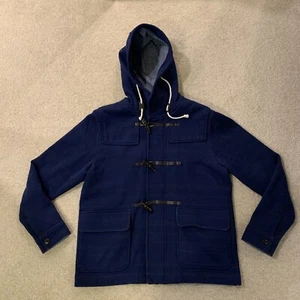 Diseño Camisetas Tienda Graniph Denim Azul Chaqueta con Capucha Cremallera Botón Para Hombre Talla M - Imagen 1 de 15