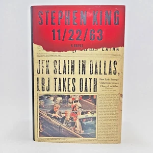 Stephen King 11/22/63 A Novel First Edition 2011 Scribner Hardcover - Picture 1 of 16