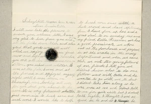 SCHUYLKILL HAVEN, PENNSYLVANIA (CDS) NACH MCKEANSBURGH, PENNSYLVANIA - NOV 1888 - Bild 1 von 4