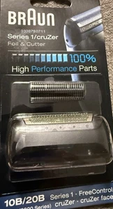 Braun Series 1 Cruzer 10B/20B Electric Shaver Replacement Foil & Cutter NEW - Picture 1 of 2