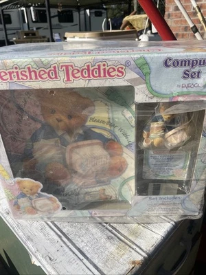 Vintage 1999 CHERISHED TEDDIES COMPUTER SET BY ENESCO. - Image 1 of 4