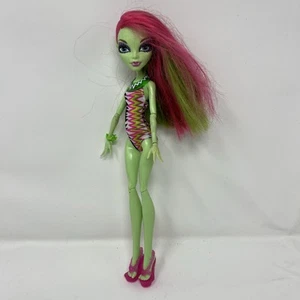 Monster High Venus McFlytrap SWIM CLASS Beach Beasties Doll Incomplete Good Cond - Picture 1 of 10