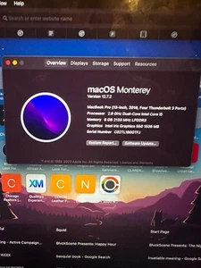 Apple MacBook Pro 2016 13" Touchbar (A1989) | i5 2.9GHz | 8GB RAM | 256GB SSD - Afbeelding 1 van 7