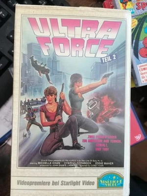 VHS RARITÄT: ULTRA FORCE 2 (1985) MIT CYNTHIA ROTHROCK - Bild 1 von 2