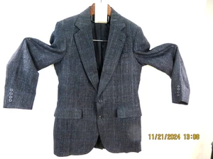 STRATHMORE by ANDERSON LITTLE SZ 40 LONG 100% Silk Men's Blazer Sport Jacket - Picture 1 of 24