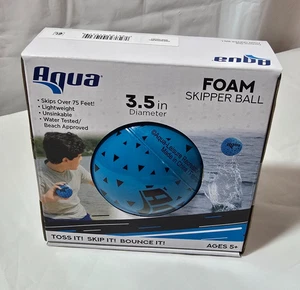 Aqua Foam Skipper Ball 3,5 Zoll Durchmesser Neu - Bild 1 von 4
