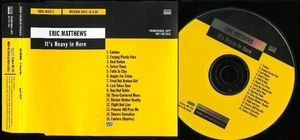 Eric Matthews: it's heavy in here, Sub Pop D 1995 Alternative PROMO CD ALBUM - Bild 1 von 1