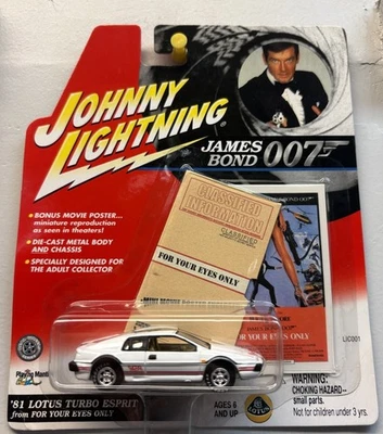 1981 Lotus Turbo Esprit Johnny Lightning James Bond 007 from For Your Eyes Only - Image 1 of 3