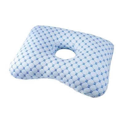 Ear Piercing Pillow Soft Ergonomic Neck Head Support Relaxation with A Hole - Image 1 of 4