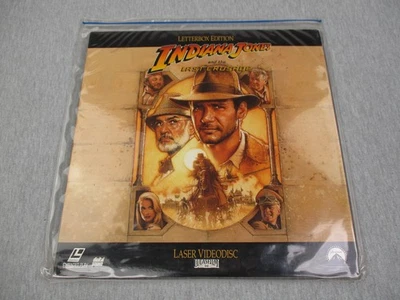 Vintage Indiana Jones and the Last Crusade LaserDisc Letterbox 1990 Paramount - Image 1 of 4