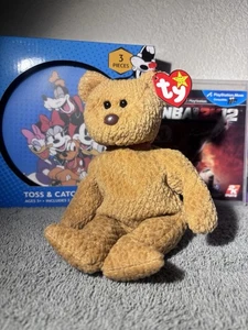 Ty Beanie Babies Curly The Bear - ERROR TAG - Bild 1 von 6