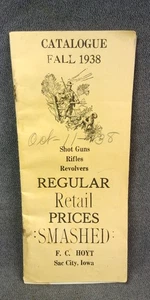 1938 Sac City Iowa Gun Catalog Rifle Revolver Kodak Camera Remington Vintage D65 - Picture 1 of 16