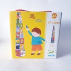 Djeco Stapelturm Funny Blocks Stapelpyramide Kleinkind Spielzeug