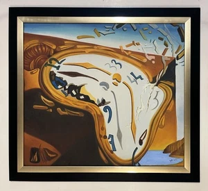 Salvador Dali Oil On Canva 1904-1989 Style Of Art Amazing Painting  - Picture 1 of 10