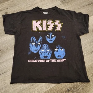 Nordstrom Philcos KISS Creatures Of The Night Black Graphic T-Shirt Size XL - Picture 1 of 8