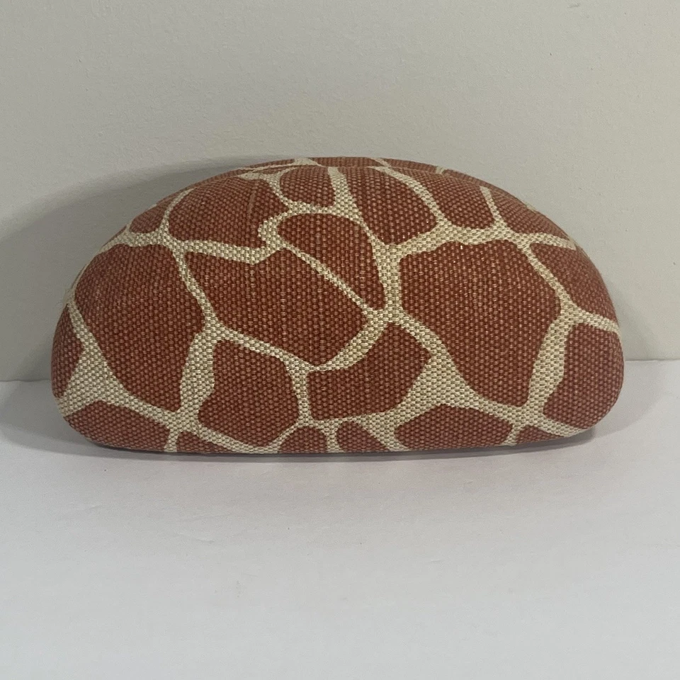 California Accessories Giraffe Print Glasses Case With Orange Interior.￼ - Image 1 of 4
