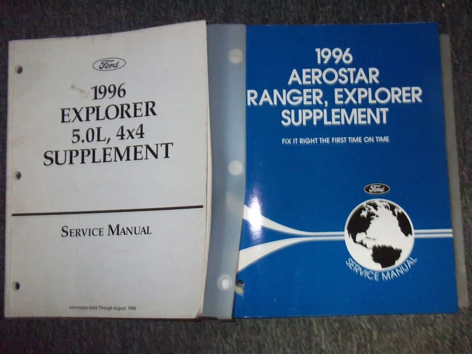 1996 Ford Explorador Camión Tienda Reparación Servicio Manual Juego OEM 96 Nice - Imagen 1 de 1