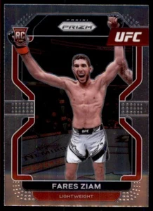2022 Prizm UFC Rookie Fares Ziam Rookie #143 - Picture 1 of 2