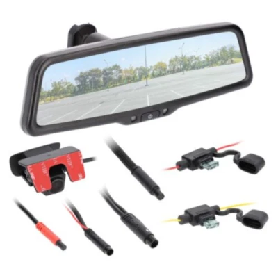 iBeam TE-LVM9 Front & Rear 1080p Live View Streaming 9" Rear-View Mirror Monitor - Image 1 of 4