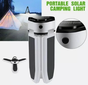 LED Solarleuchte Camping Garten Lampe AKKU Zelt Licht Laterne Beleuchtung - Bild 1 von 1