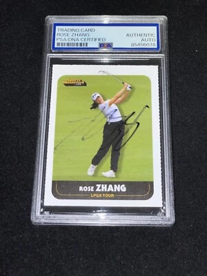 Rose Zhang Signed 2023 Sports Illustrated For Kids Cards PSA Slabbed SI Golf - Image 1 of 2