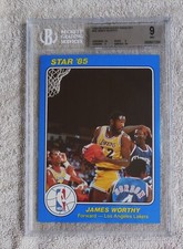1984 85 STAR COURT KING JAMES WORTHY #49 BGS 9