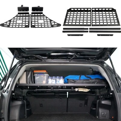 Molle Panel Maletero Estante Almacenamiento Estante de Carga Stock en EE. UU. para Toyota 4Runner 2010-2024 Foto 1 de 4