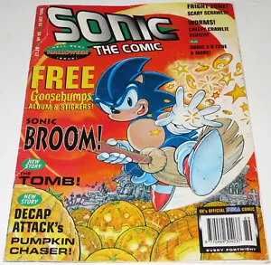 1996 SONIC THE COMIC FLEETWAY ISSUE 89 KNUCKLES DECAP ATTACK STC SEGA HEDGEHOG - Bild 1 von 11