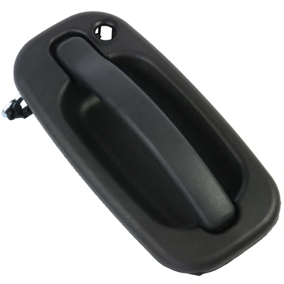 Door Handle Outside Front Left Black For Chevrolet Silverado 2500 HD 2001-2006 - Image 1 of 4