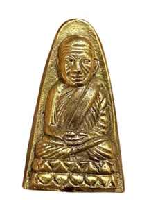 Phra Lp Tuad Buddha Wat Changhai Thai Amulet Pendant Protection Talisman K404 - Picture 1 of 14