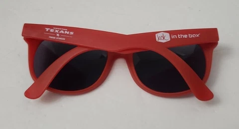 Houston Texans Sunglasses Sponsored by Jack in the Box Cover