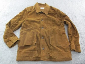 Jack Spade Corduroy Jacket Mens 2XLARGE Barn Chore Coat Brown Bleekler Street - Picture 1 of 10