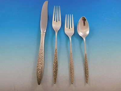 Encaje Español de Wallace Plata de Ley Tamaño Regular Ajuste(s) de Lugar 4 piezas Foto 1 de 3