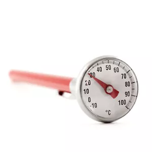 Einstichthermometer Edelstahl Wasserdicht Bratenthermometer Fleischthermometer - Bild 1 von 5
