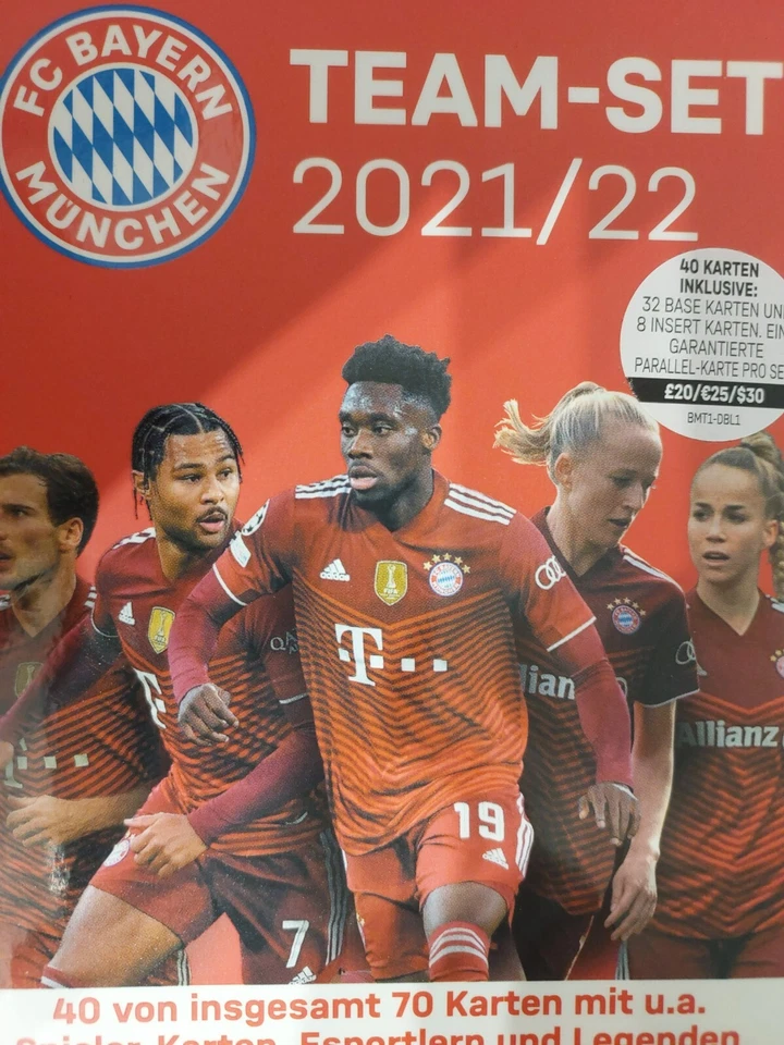 FC Bayern Munich Team Set Trading Cards 2021/2022  choose - Image 1 of 1