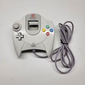 SEGA Dreamcast Controller HKT-77000 - White - Cleaned - Tested