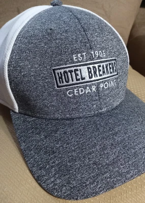 Sombrero Cedar Point Hotel Breakers Ohio EE. UU. Gorra de camionero Foto 1 de 4