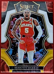 Dejounte Murray 2022-23 Panini Select Basketball Black/White/Gold Prizm 1 Of 1 - Picture 1 of 4