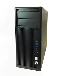 HP Z240 Tower (i7-6770K | 4.00GHz | 32GB | 1TB SSD | K2000 2GB) W10 Pro *LOADED* - Picture 1 of 5