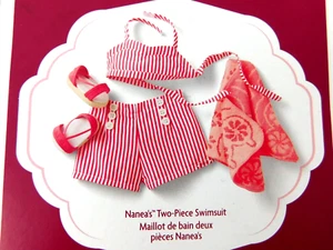 AMERICAN GIRL NANEA TWO PIECE SWIMSUIT NEW IN BOX SEALED LTP BOX COMPLETE - Picture 1 of 3