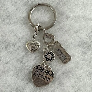New Brighton Manuscript Heart Key Chain Fob NWT Soul Dream Believe - Picture 1 of 5