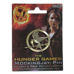 Los Juegos del Hambre Sinsajo Pin Auténtico Autilería Réplica NECA Lions Gate 2012 Nuevo con etiquetas - Imagen 1 de 4