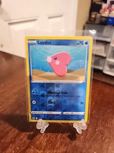 Luvdisc Square Cut Miscut Error Pokemon Card Reverse 35/159 - Picture 1 of 8