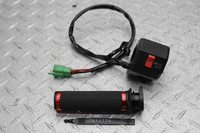 1990 KAWASAKI NINJA 500 EX500A RIGHT CLIP ON HANDLE KILL OFF START SWITCH - Image 1 of 4